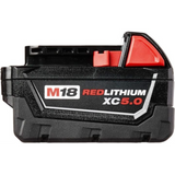 Milwaukee M18 REDLITHIUM XC 18V 5Ah Lithium Ion Power Tool Battery Pack with Fuel Indicator