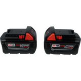 Milwaukee M18 REDLITHIUM XC 18V 5Ah Lithium Ion Power Tool Battery Pack with Fuel Indicator