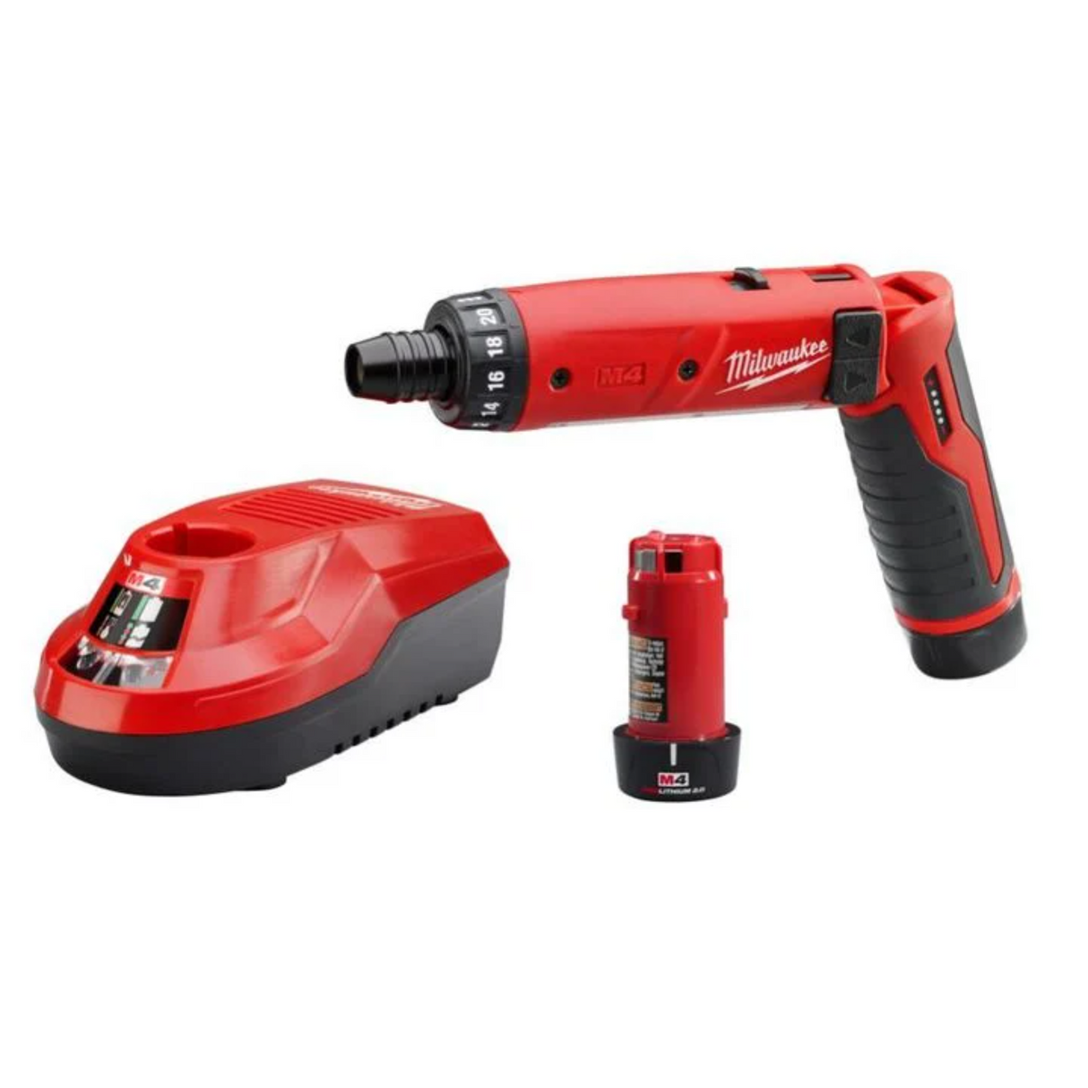 Milwaukee M4 1/4 In. Hex Screwdriver Kit