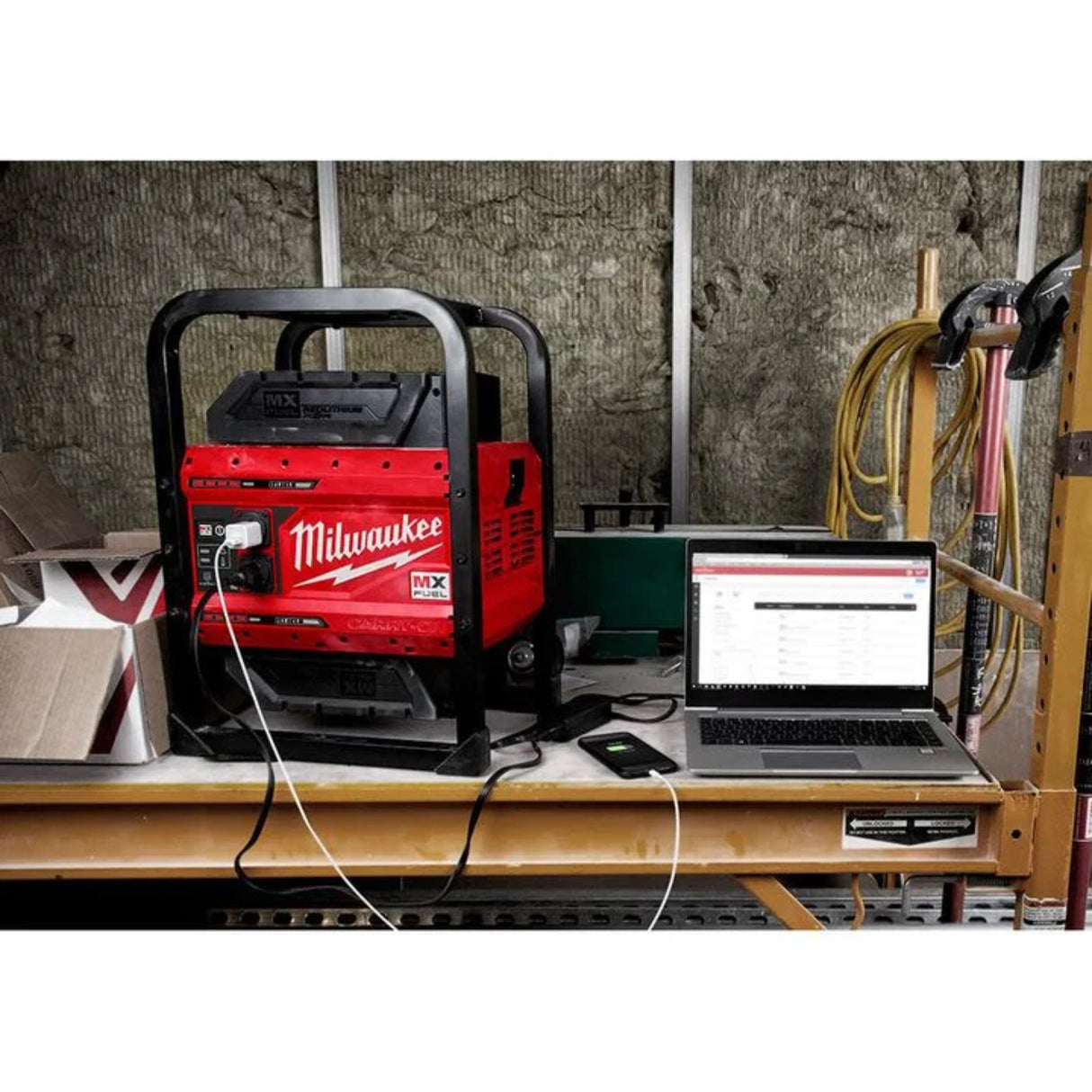 Milwaukee MX Fuel Carry-On 3,600 Watt Lithium-Ion 2 Battery Portable Power Supply Kit