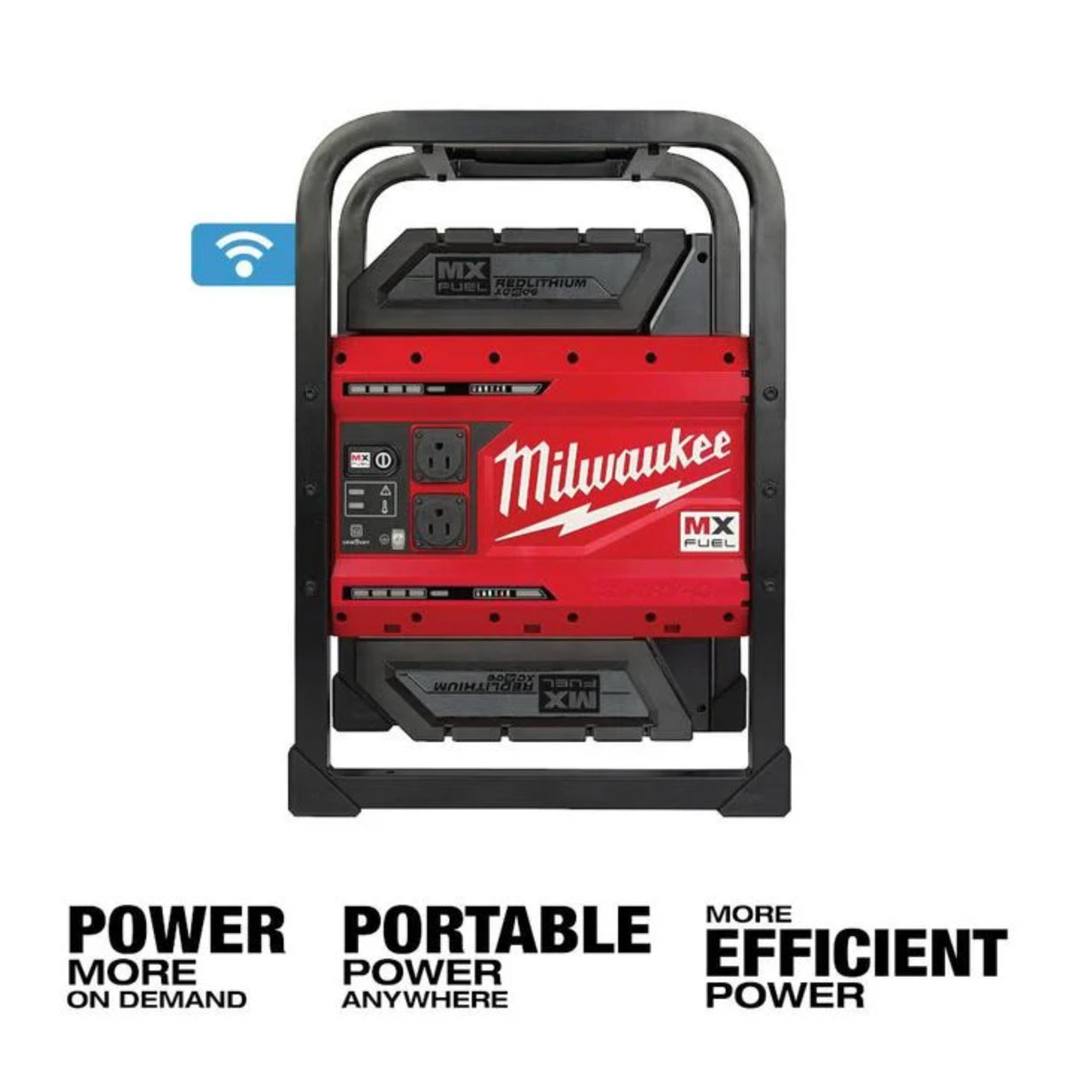Milwaukee MX Fuel Carry-On 3,600 Watt Lithium-Ion 2 Battery Portable Power Supply Kit