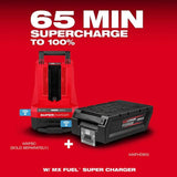 Milwaukee MX FUEL REDLITHIUM FORGE HD 72V 12Ah Lithium Ion Power Tool Battery Pack with Fuel Indicator