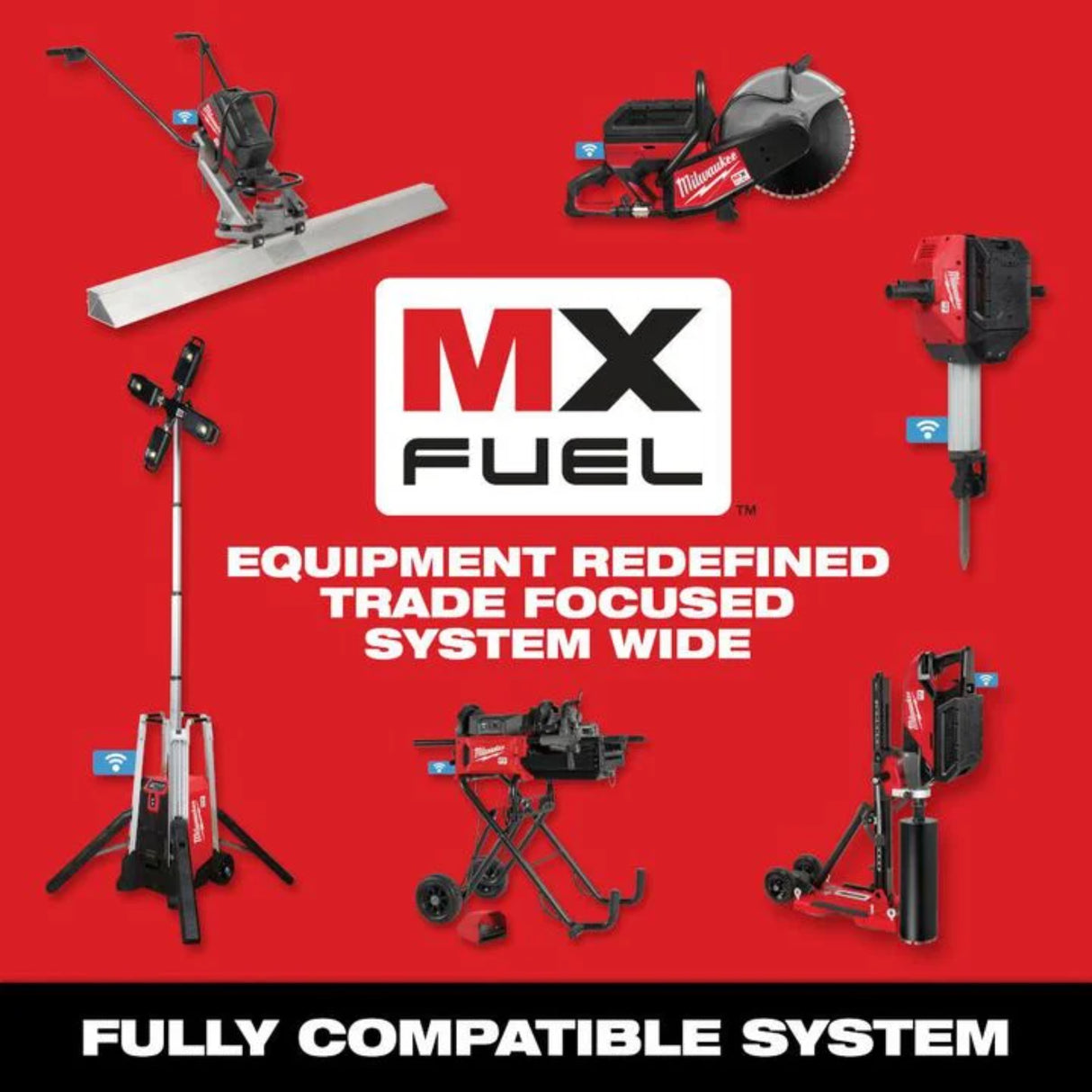 Milwaukee MX FUEL REDLITHIUM FORGE XC 72V 8Ah Lithium Ion Power Tool Battery Pack with Fuel Indicator