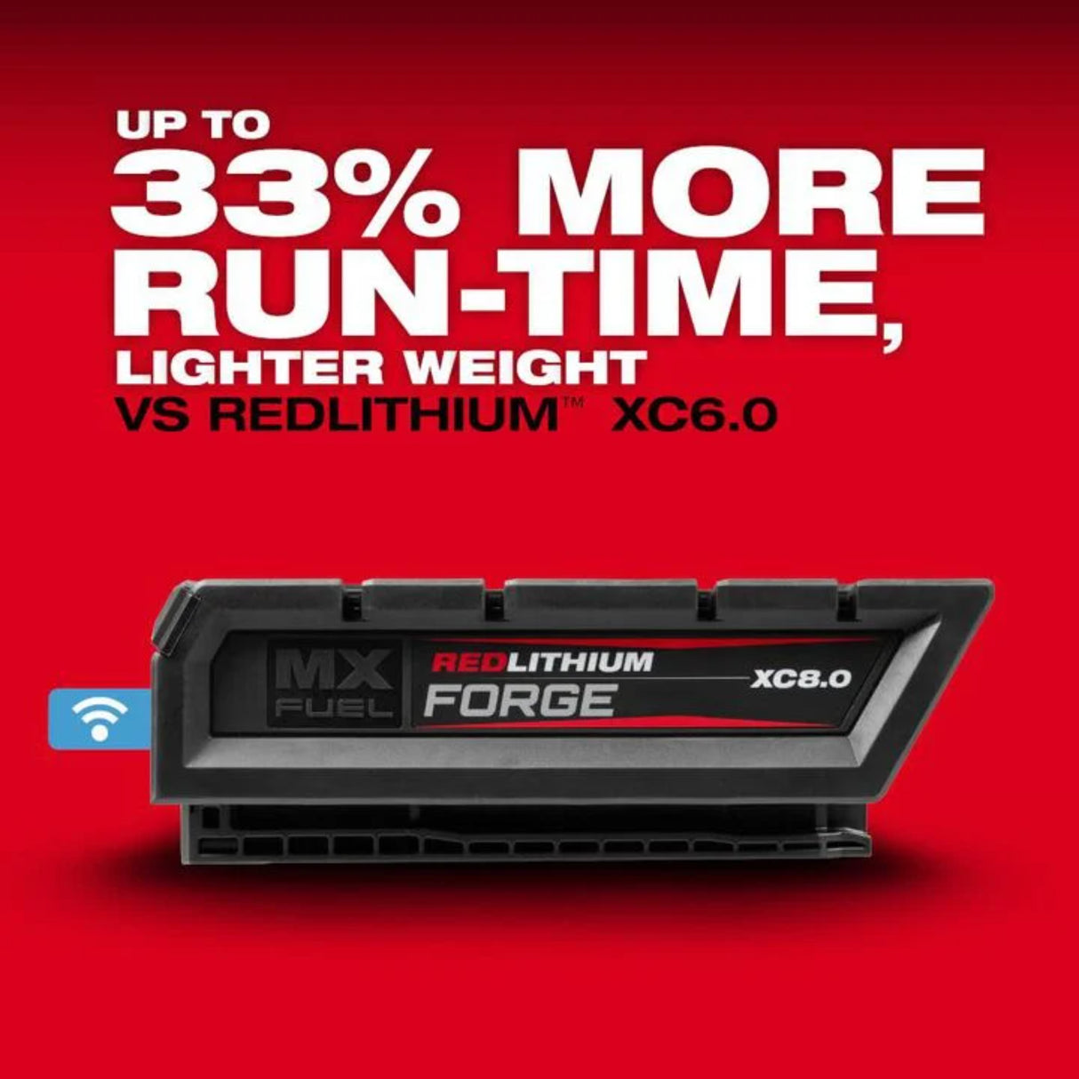 Milwaukee MX FUEL REDLITHIUM FORGE XC 72V 8Ah Lithium Ion Power Tool Battery Pack with Fuel Indicator