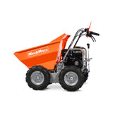 MechMaxx 660lb 7HP Gas Wheelbarrow Cart, 3F+1R Gearbox, T30