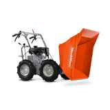 MechMaxx 660lb 7HP Gas Wheelbarrow Cart, 3F+1R Gearbox, T30
