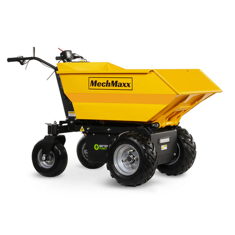 MechMaxx 1100lb Electric Mini Dumper, 1000W 48V Brushless DC Motor, E50