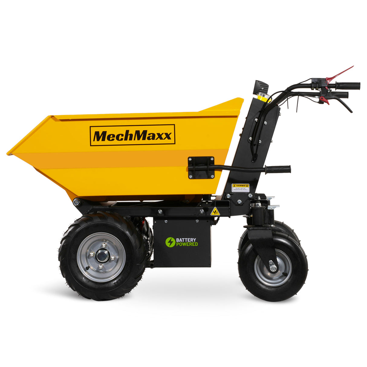 MechMaxx 1100lb Electric Mini Dumper, 1000W 48V Brushless DC Motor, E50