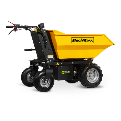 MechMaxx 1100lb Electric Mini Dumper, 1000W 48V Brushless DC Motor, E50