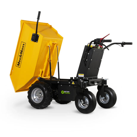 MechMaxx 1100lb Electric Mini Dumper, 1000W 48V Brushless DC Motor, E50