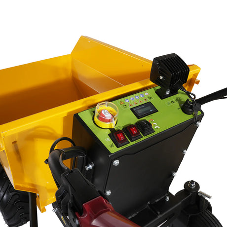 MechMaxx 1100lb Electric Mini Dumper, 1000W 48V Brushless DC Motor, E50