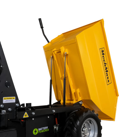 MechMaxx 1100lb Electric Mini Dumper, 1000W 48V Brushless DC Motor, E50