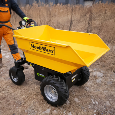 MechMaxx 1100lb Electric Mini Dumper, 1000W 48V Brushless DC Motor, E50