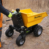 MechMaxx 1100lb Electric Mini Dumper, 1000W 48V Brushless DC Motor, E50