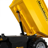 MechMaxx 1100lb 48V Battery Hydraulic Tipping Dump Cart, 1000W, EH50