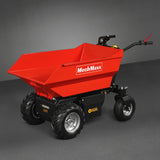 MechMaxx 1100lb 48V Battery Hydraulic Tipping Dump Cart, 1000W, EH50