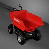 MechMaxx 1100lb 48V Battery Hydraulic Tipping Dump Cart, 1000W, EH50
