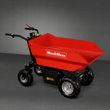 MechMaxx 1100lb 48V Battery Hydraulic Tipping Dump Cart, 1000W, EH50