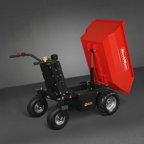 MechMaxx 1100lb 48V Battery Hydraulic Tipping Dump Cart, 1000W, EH50