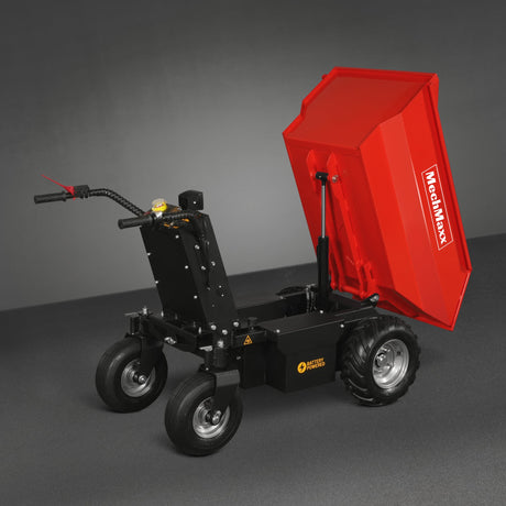 MechMaxx 1100lb 48V Battery Hydraulic Tipping Dump Cart, 1000W, EH50