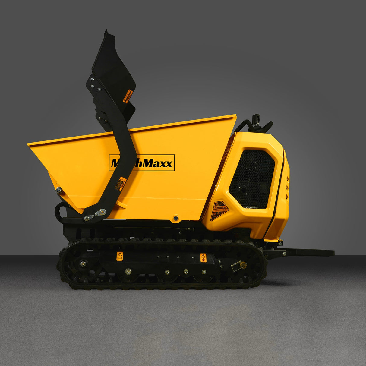 MechMaxx 1800lb 420cc Stand-On Hydraulic Track Dumper, Self-Loading, T80