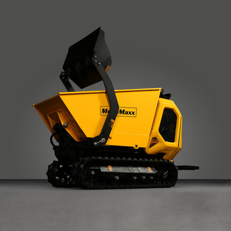 MechMaxx 1800lb 420cc Stand-On Hydraulic Track Dumper, Self-Loading, T80