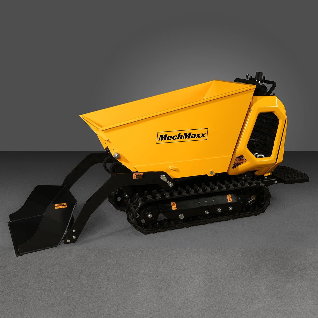 MechMaxx 1800lb 420cc Stand-On Hydraulic Track Dumper, Self-Loading, T80
