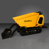 MechMaxx 1800lb 420cc Stand-On Hydraulic Track Dumper, Self-Loading, T80