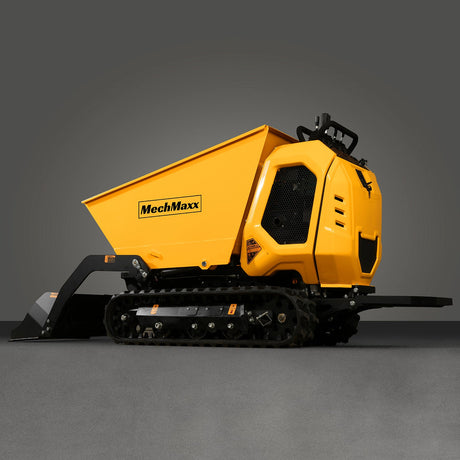 MechMaxx 1800lb 420cc Stand-On Hydraulic Track Dumper, Self-Loading, T80