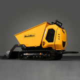 MechMaxx 1800lb 420cc Stand-On Hydraulic Track Dumper, Self-Loading, T80