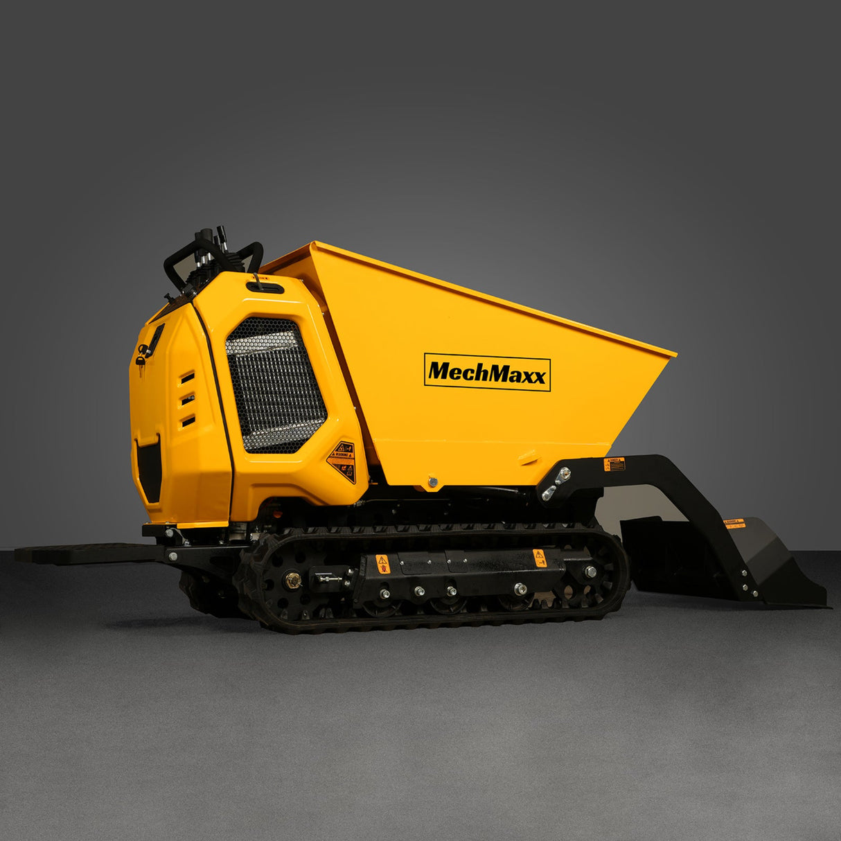 MechMaxx 1800lb 420cc Stand-On Hydraulic Track Dumper, Self-Loading, T80