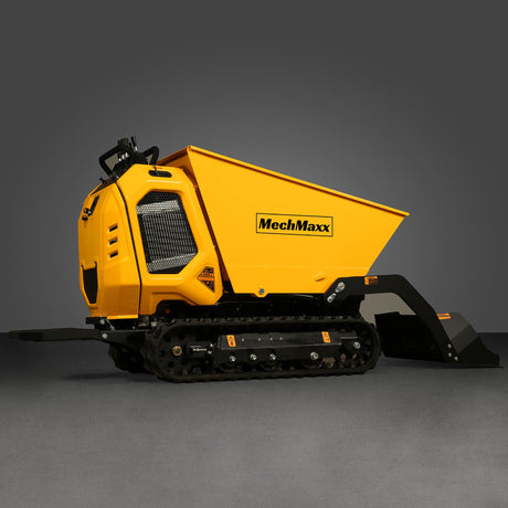 MechMaxx 1800lb 420cc Stand-On Hydraulic Track Dumper, Self-Loading, T80