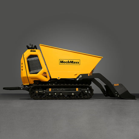 MechMaxx 1800lb 420cc Stand-On Hydraulic Track Dumper, Self-Loading, T80
