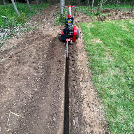 MechMaxx 14HP 429cc Kohler 24" Ditching Mini Trencher, TCR1500