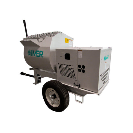 IMER HSM 12 Horizontal Shaft Mortar Mixer 12 cu ft