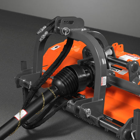 MechMaxx 63" Heavy Duty PTO Flail Mower, Hydraulic Side Shift, 50-75HP, KDK63H