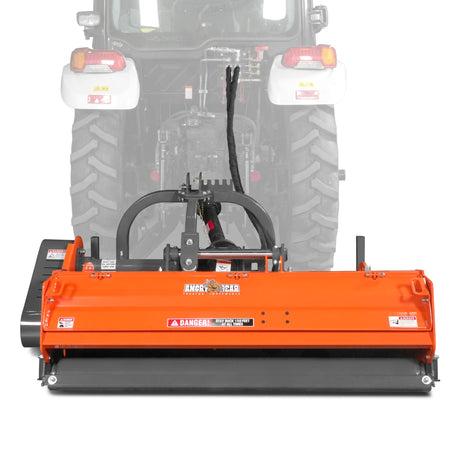 MechMaxx 63" Heavy Duty PTO Flail Mower, Hydraulic Side Shift, 50-75HP, KDK63H