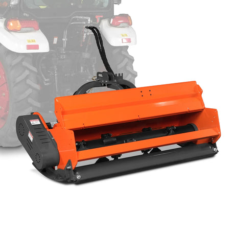MechMaxx 63" Heavy Duty PTO Flail Mower, Hydraulic Side Shift, 50-75HP, KDK63H