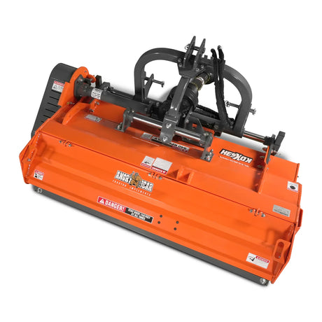 MechMaxx 63" Heavy Duty PTO Flail Mower, Hydraulic Side Shift, 50-75HP, KDK63H