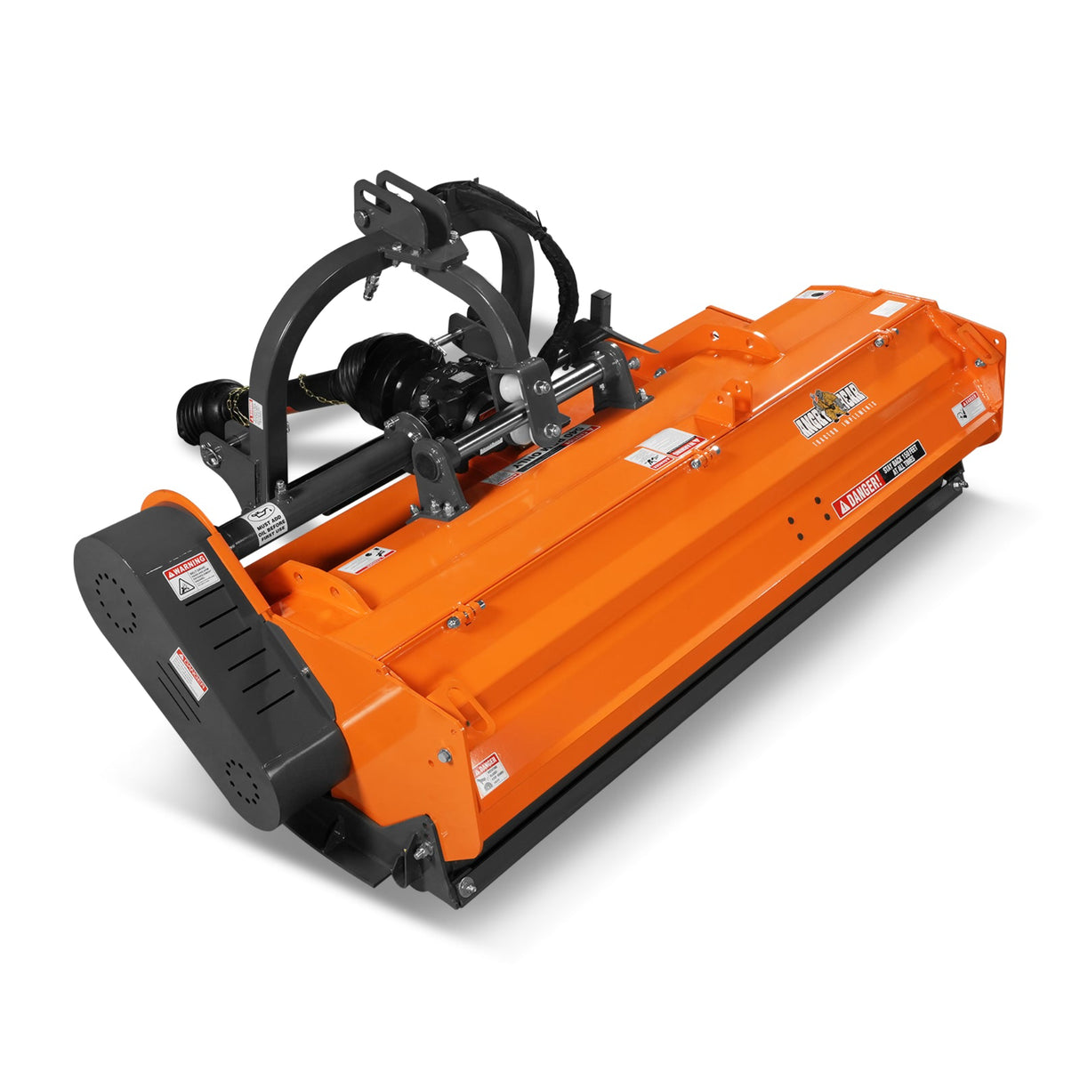MechMaxx 72" Heavy Duty PTO Flail Mower, Hydraulic Side Shift, 50-75HP, KDK72H