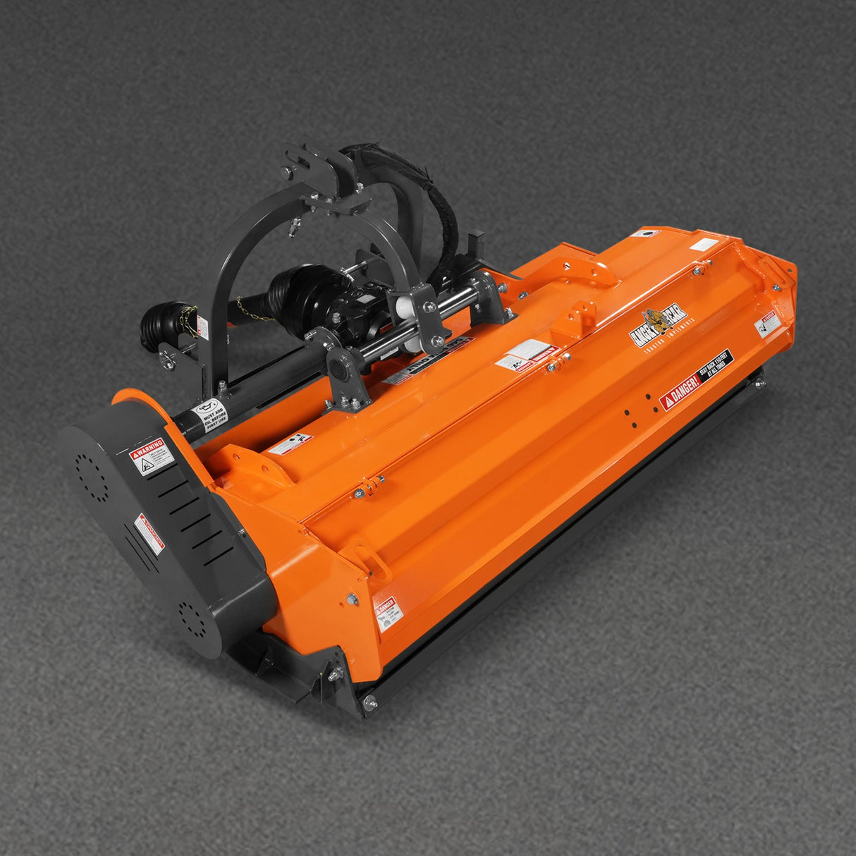 MechMaxx 72" Heavy Duty PTO Flail Mower, Hydraulic Side Shift, 50-75HP, KDK72H