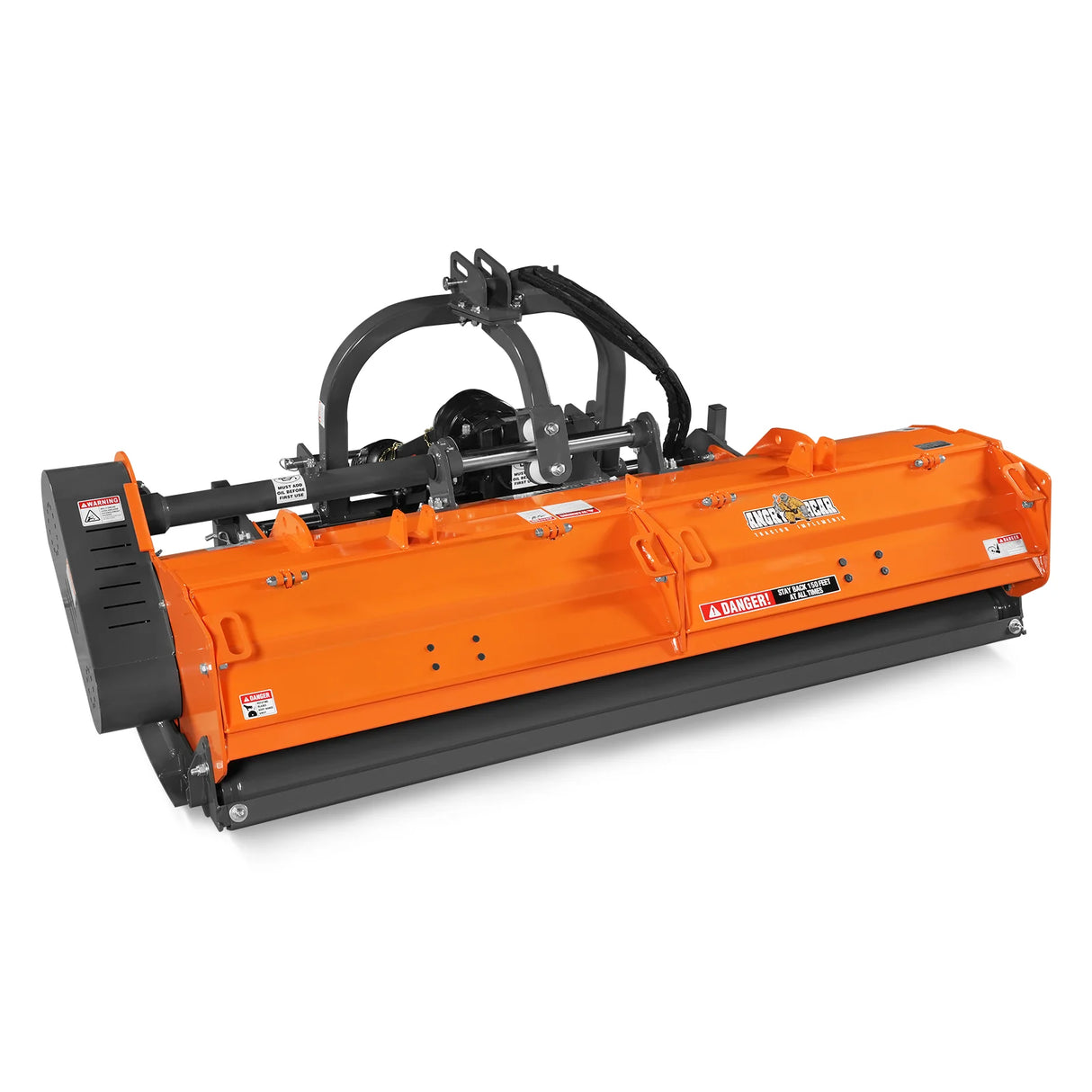 MechMaxx 78" Heavy Duty PTO Flail Mower, Hydraulic Side Shift, 50-85HP, KDK78H