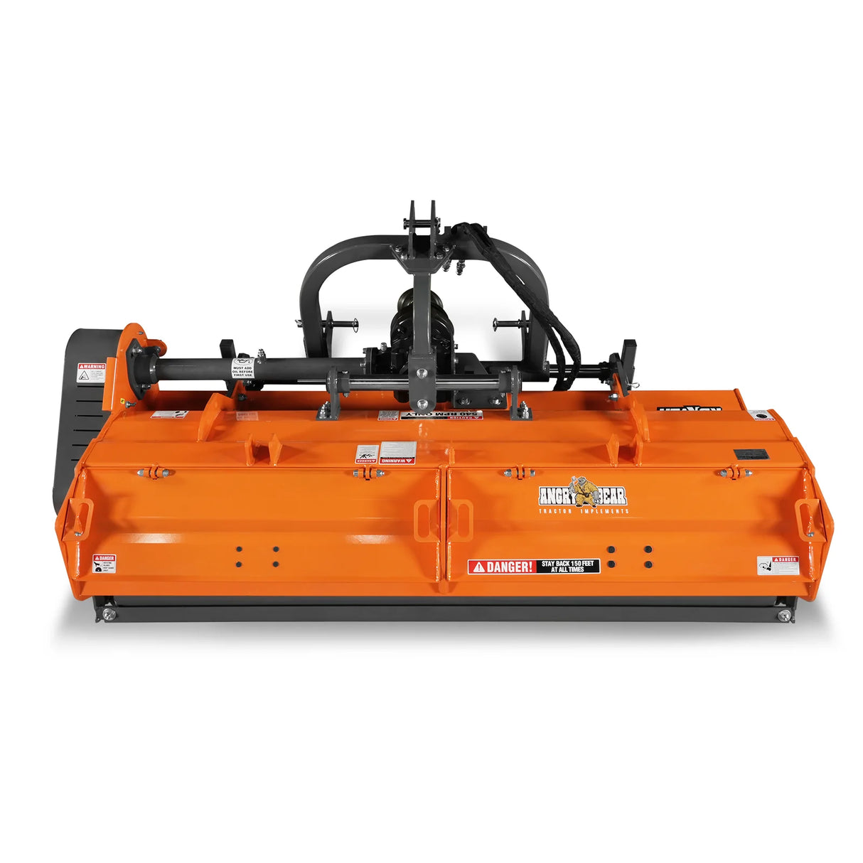 MechMaxx 78" Heavy Duty PTO Flail Mower, Hydraulic Side Shift, 50-85HP, KDK78H