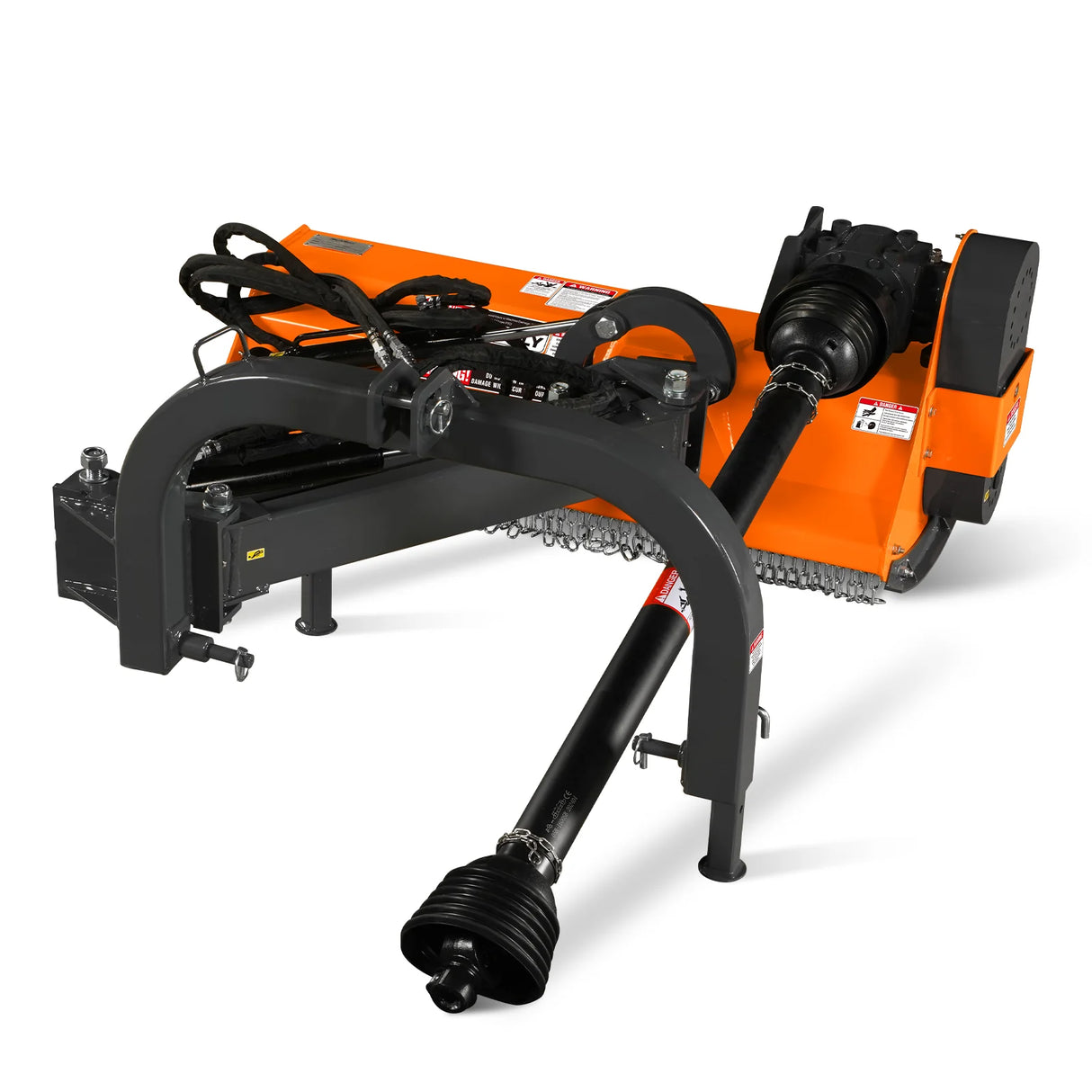MechMaxx 48" Offset Flail Ditch Bank Mower, 3-Point, 25-50HP, VAM48