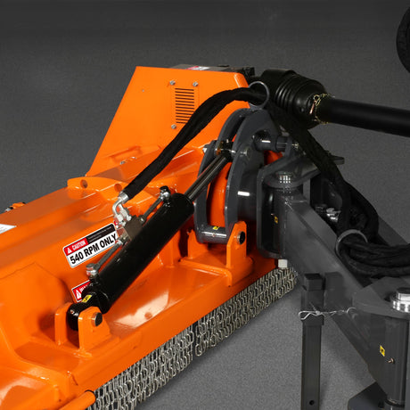 MechMaxx 78" Heavy Duty Offset Ditch Bank Flail Mower, CMR Gearbox, PTO, VBM78
