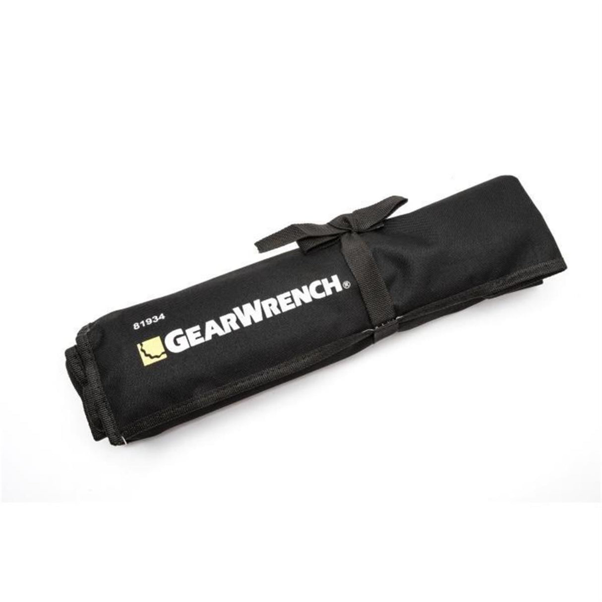 GearWrench 81934 11-Pc 12-Point Long Pattern Combination Wrench Set — SAE 3/8" to 1", Tool Roll