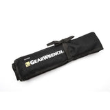 GearWrench 81934 11-Pc 12-Point Long Pattern Combination Wrench Set — SAE 3/8" to 1", Tool Roll