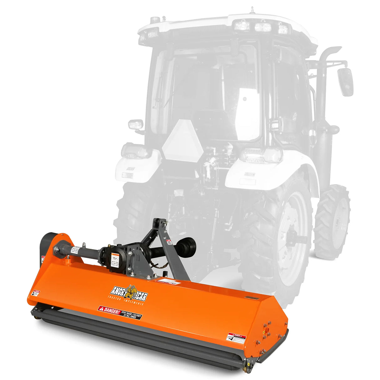 MechMaxx 68" PTO Driven Flail Mower, 3-Point, 30-60HP, NAM68