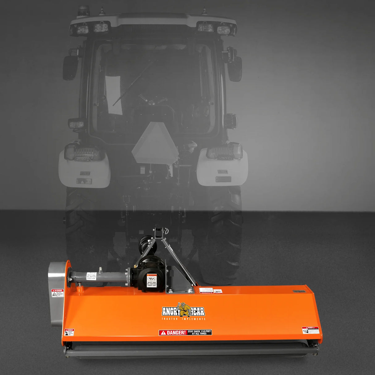 MechMaxx 68" PTO Driven Flail Mower, 3-Point, 30-60HP, NAM68