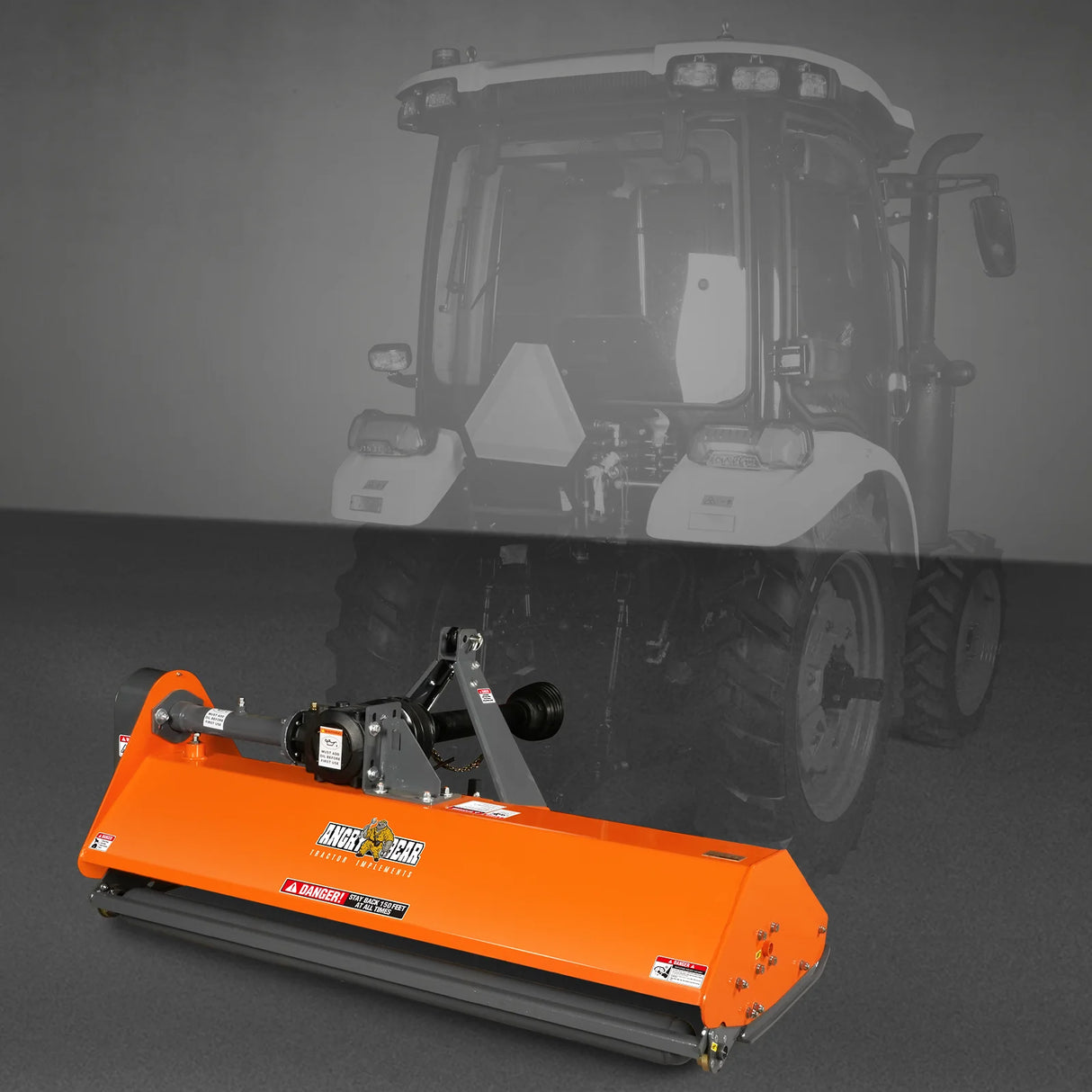 MechMaxx 68" PTO Driven Flail Mower, 3-Point, 30-60HP, NAM68